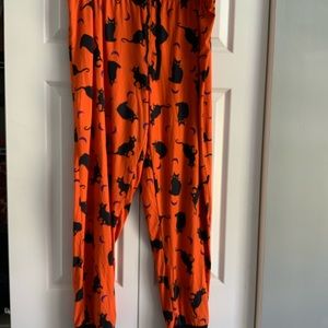 Black Cat Sleep Pants
